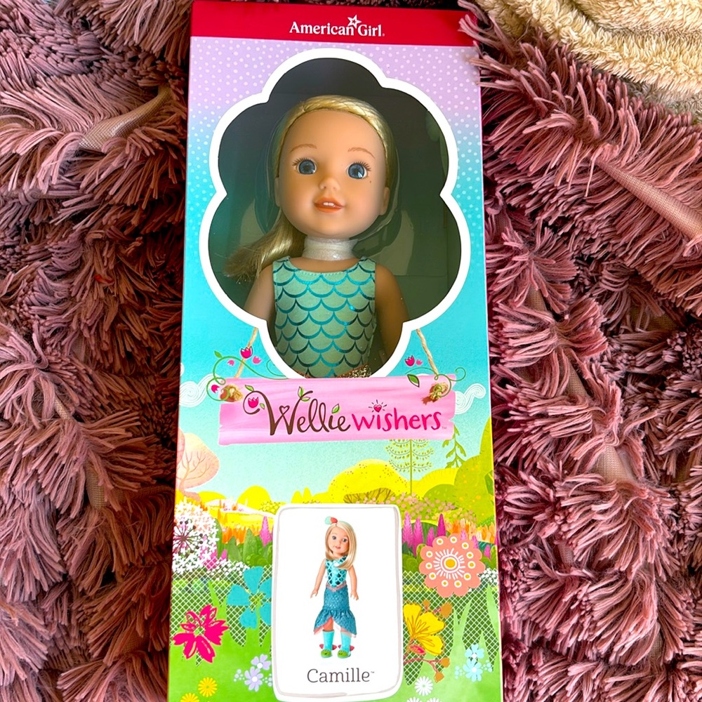 American girl doll . Camille , mermaid .